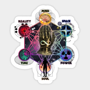 Magic Glove (Infinite Rock Accessory) Inspired Digital Art Illustration Sticker